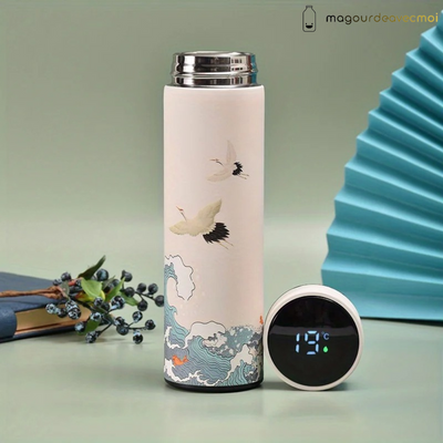 Bouteille isotherme avec affichage Température || Kitty