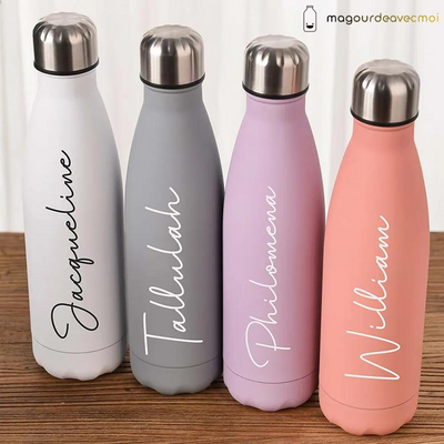 Bouteille isotherme personnalisable